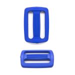 Пряжка, ПА, цветная, 30 мм (61 василек), 50 шт