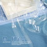 Резинка силиконовая (лента) 12.0 мм / 10 метров, толщ. 0.3 мм, блестящая, 38001