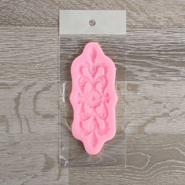 Молд 13х5,5х1 см, Лепнина цвет микс