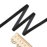 Лента бархатная (тесьма) 09.0 мм / 32.9±2 метров, 0081-1006 (8611 черный (141758))