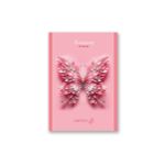 Блокнот на скобе, A6 48 л. 10 шт клетка, Розовый блеск 01732, Б261 Светоч