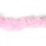 Боа из пуха 2 метра, 15±3г, розовый