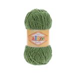 Пряжа Alize (Ализе) Softy / уп.5 мот. по 50 г, 115м, 485 зеленая черепаха A