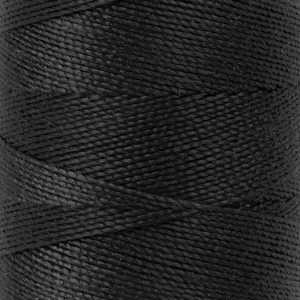 Нитки универсальные джинсовые Gamma 20s/3, 912 м / 1 кат., 000 черный