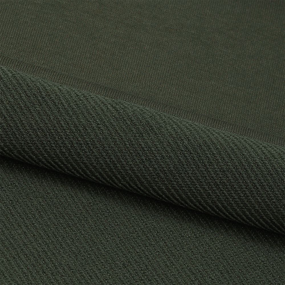 Футер 2-нитка петля поликоттон стрейч 220 г/м², 160 см / 3 метра, ФУТ2Х.TBY.ХЛ-ПЭ.S096.3, цв.S096 хаки