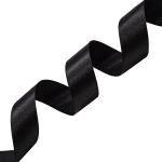 Лента атласная 1-сторонняя 25.0 мм / 22.86±1 метров, 160 черный, Globus