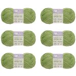 Пряжа Люблю вязать Фитнес 100 / уп.6 мот. по 50 г, 100 м, 447 полынь
