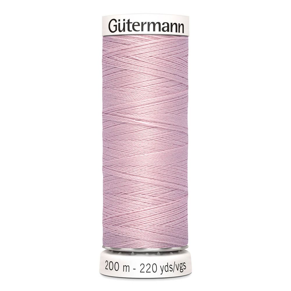 Нитки универсальные Gutermann Sew-all, 200м, 662 пыльно-розовый