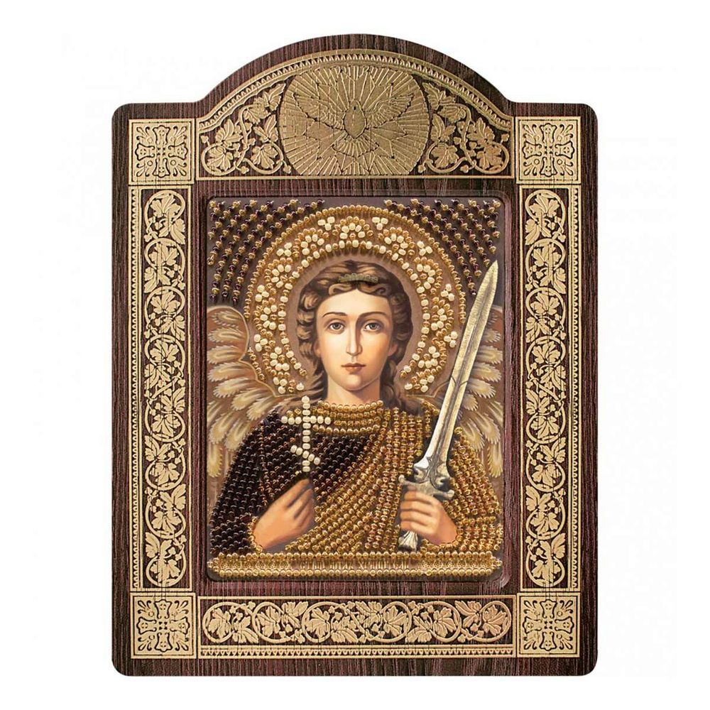 Набор для вышивания бисером Нова Слобода, Ангел Хранитель, 9х11 см