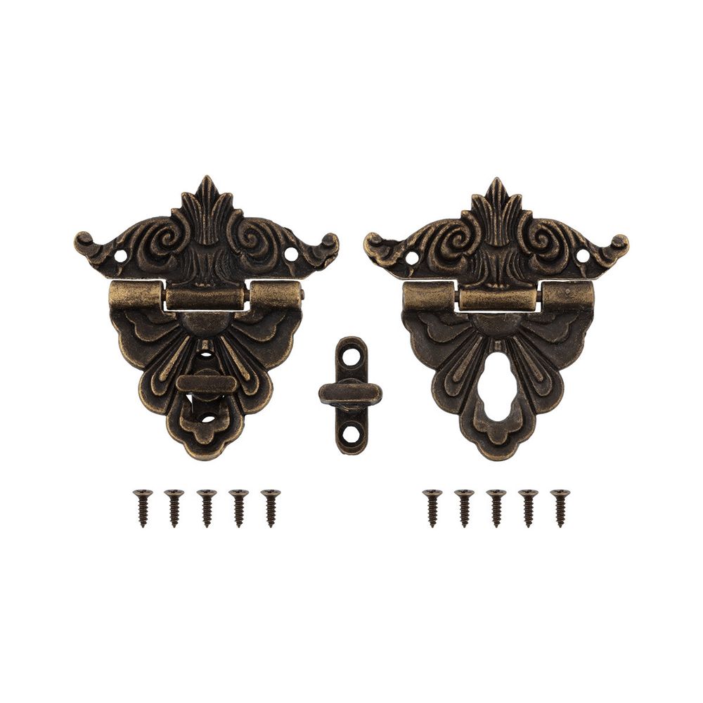 Петля для шкатулок 5.3х5.7 см, 1 шт, 01 бронза, Промысел WF-012