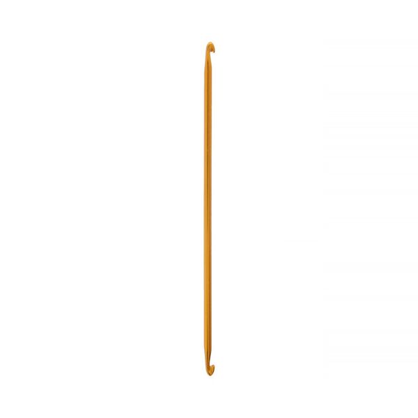 Крючок тунисский двухсторонний металл ⌀3.0 мм, 14.5 см, в чехле, Gamma SH3