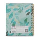 Тетрадь общая с пластик. обложкой с тисн. золотой фольгой, цвет. запечат. титульн.лист, 400 мкм, A5 96 л. на гребне 65 г/м², белизна 100% 4 шт клетка, 01535 Зелёные мечты, Светоч ТЕТ96-003