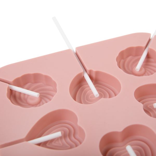 Форма силиконовая для леденцов 14.5х14.5х1.4 см, 8 ячеек, S-Chief SPC-0505