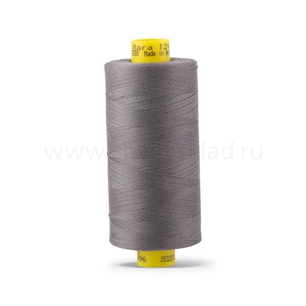 Нитка универсальная Gutermann Mara 120/2, 1000 м, 700207, 496 серо-стальной, 1 шт