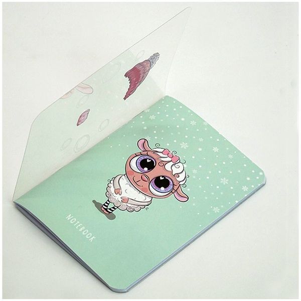 Записная книжка двойная обложка А6 32 листа с 