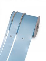 Лента атласная 1-сторонняя 6.0 мм / 22.5±1 метра, 3105 голубой, Magic4Hobby