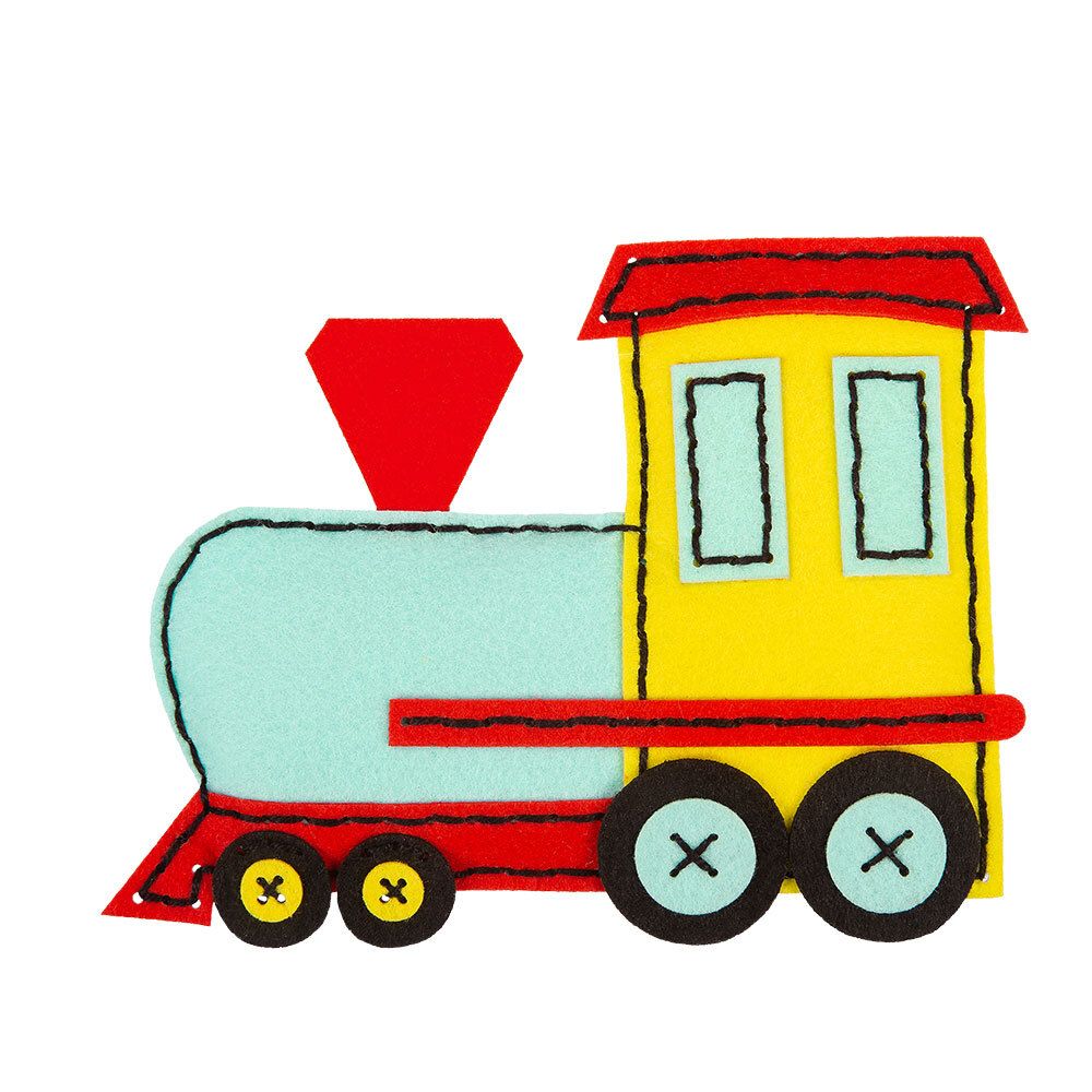 Набор для шитья игрушки Паровоз 12 см, Miadolla KD-0268