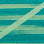 Лента (тесьма) шелковая 4.0 мм / 9.1±0.5 метров, M128 бл.зеленый/бирюзовый, Gamma SRM-4