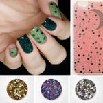 Декоративные фигурные звездочки 6 цветов, 12 шт