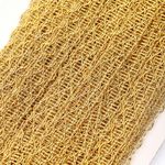 Тесьма отделочная 12 мм / 13.71 метров, TBY 916 цв.золото