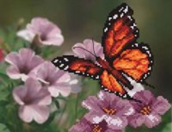 Набор для вышивания бисером Матренин Посад, 28х34 Прикосновение нежности