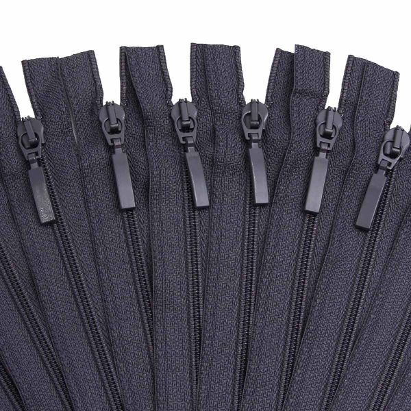 Молния спираль (витая) Arta Т5 (5 мм) 1 зам., н/раз., 18 см, цв. 301 графит, уп.10 шт