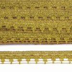 Тесьма 25 мм / 16 метров, золото, 10171