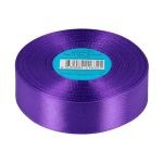 Лента атласная 1-сторонняя 25.0 мм / 33±2 метра, №502N(18-3640) сиреневый, Gamma