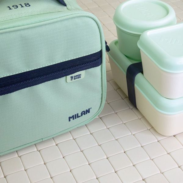 Термосумка для ланч-бокса (3 бокса в комплекте) 3,5л 23х20х11см см, 08806SNCGR, Milan 08806SNCGR