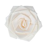 Цветочки термоклеевые 7,5х7,5 см, 6 шт, №008 кремовый, Blitz 90