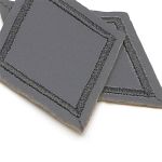 Термоаппликация светоотражающая Ромб, 65х40 мм, LA426, 3 шт