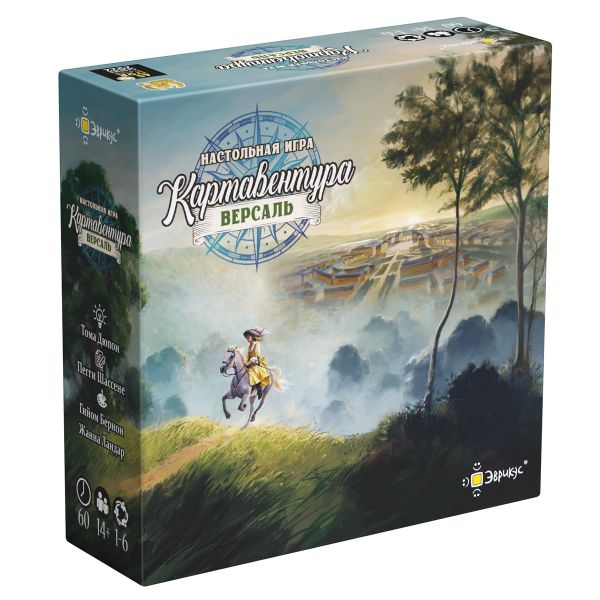 Игра настольная Картавентура Версаль, Эврикус BG-17088