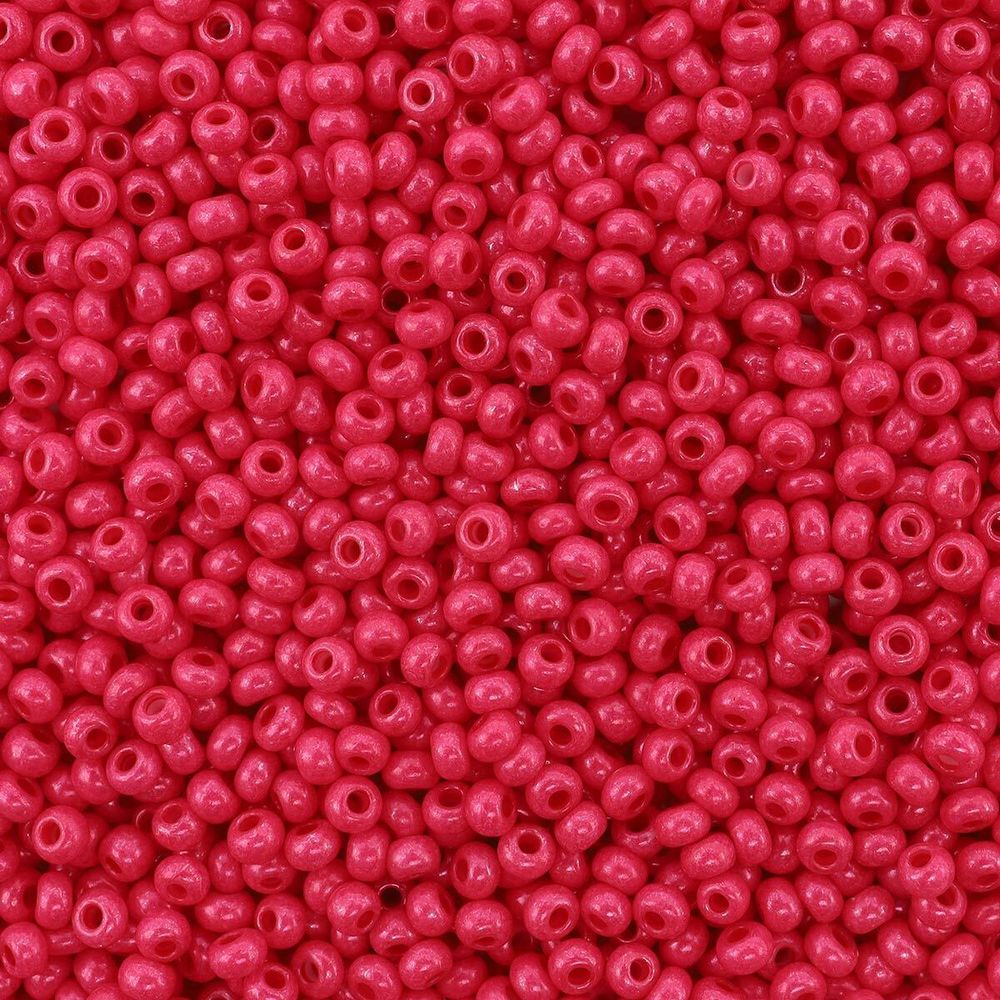 Бисер Preciosa цветной мелованный 10/0 (2.3 мм), круг.отв, 50 г, (16A77)