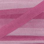 Лента (тесьма) шелковая 7.0 мм / 45.5±0.5 метров, M037 розовый/т.розовый, Gamma SRM-7