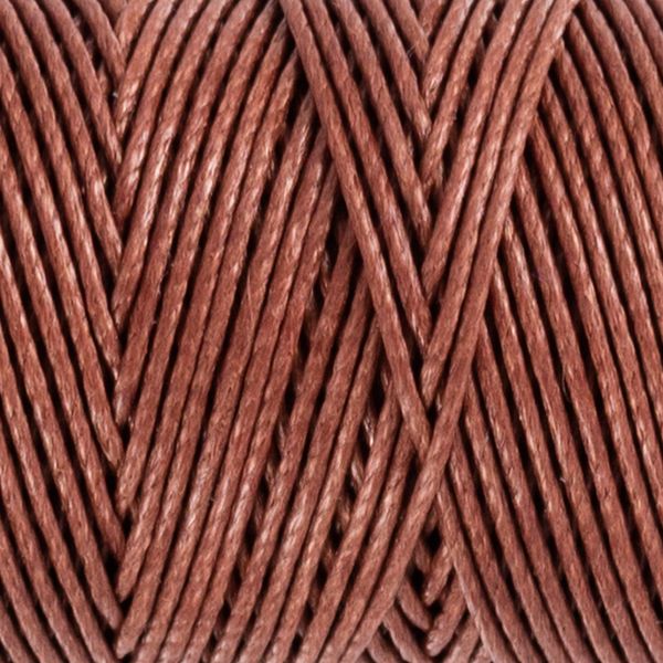 Нитки для кожи вощеные (крученые) 25 м, 002 т. коричневый, LC-004 Промысел