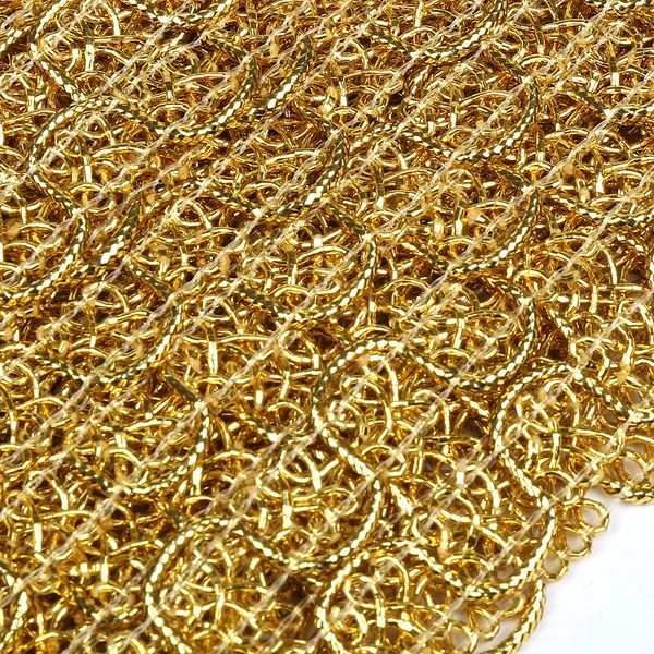 Тесьма отделочная 13 мм, 9545 цв.золото уп.13.71м