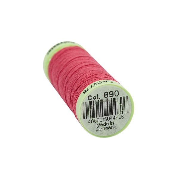 Нитки отделочные Gutermann Top Stitch, 30м, 890 т.пурпурно-розовый, 5 катушек