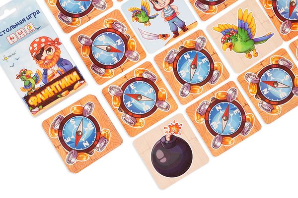 Игра настольная Флинтики, Эврикус BG-12028