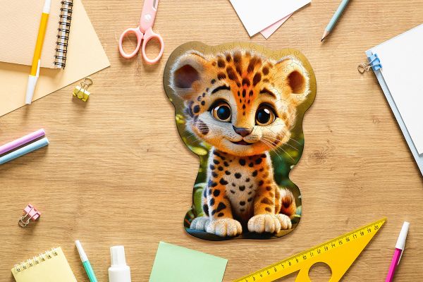 Пазл фигурный деревянный Добрый Лео 161 элементов, Фрея PZLF-012