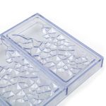 Форма для шоколада полистирол 27.5х17.5х2.5 см, 1 шт, №4 осколки, S-Chief PPC-0101