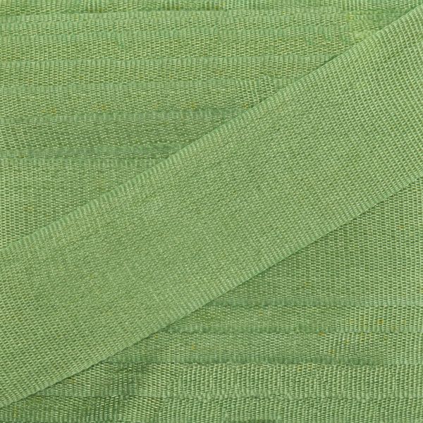 Лента (тесьма) шелковая 13.0 мм / 45.5±0.5 метров, №210 св. зеленый, Gamma SR-13