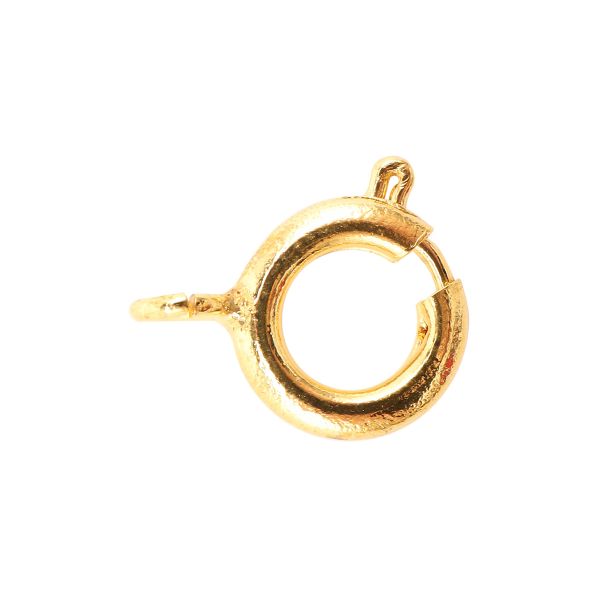 Замок для бус кольцо 9мм, 5 штук, Astra&Craft (яркое золото), 4AR240