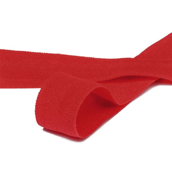 Резинка бельевая (окантовочная) матовая 15.0 мм / 50 метров, F148 красный
