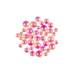 Полубусины декоративные 5х7 г, 04 розово-оранжевый, Mr.Painter PRL-08