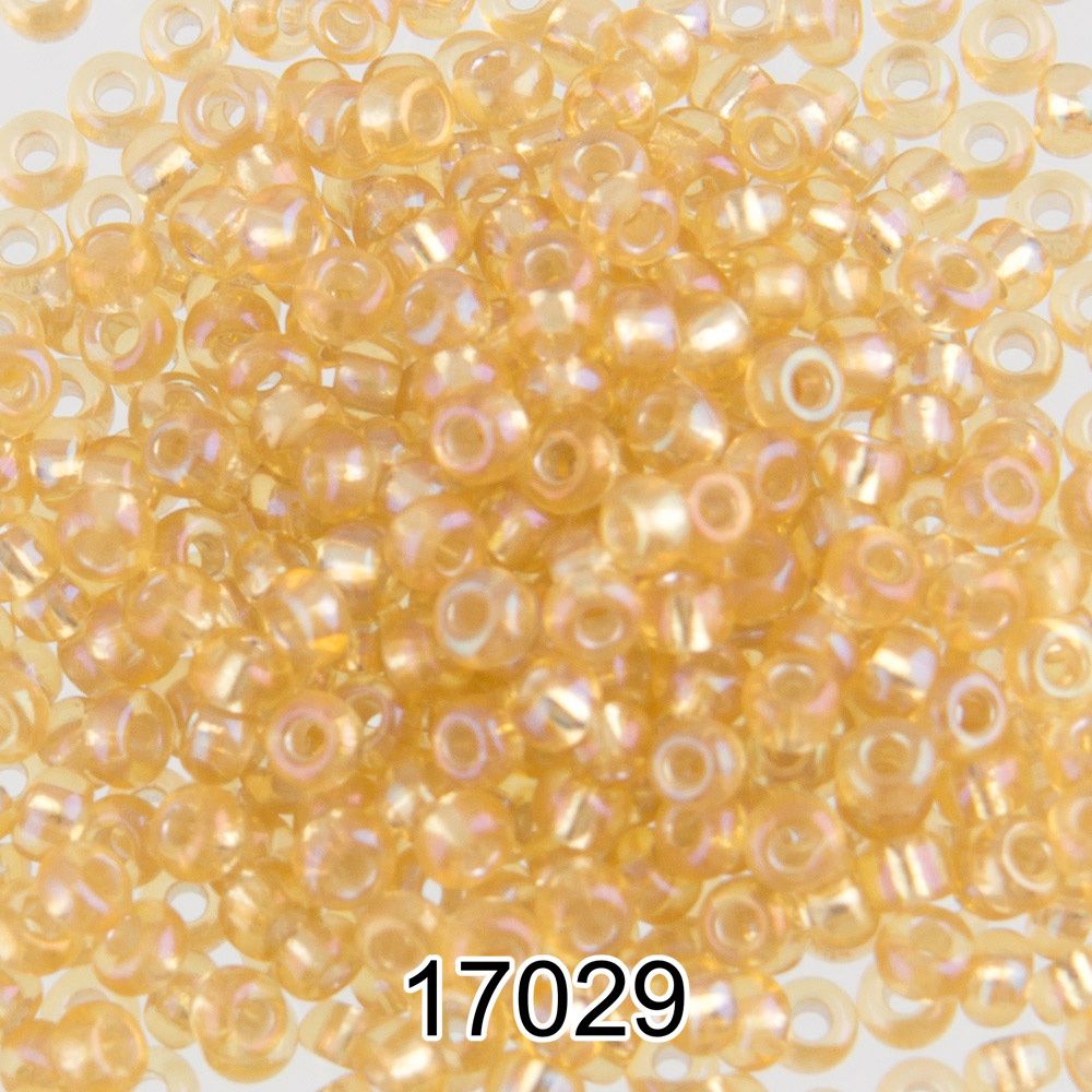 Бисер Preciosa круглый 10/0, 2.3 мм, 500 г, 17029 (Ф585) золотистый