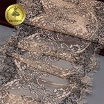 Кружево шантильи (реснички) 230 мм, цв.экрю, уп. 3 м, Kruzhevo