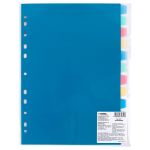 Разделитель листов пластиковый A4 12 шт, EC270040206 песок, ассорти, Expert Complete EC270040206