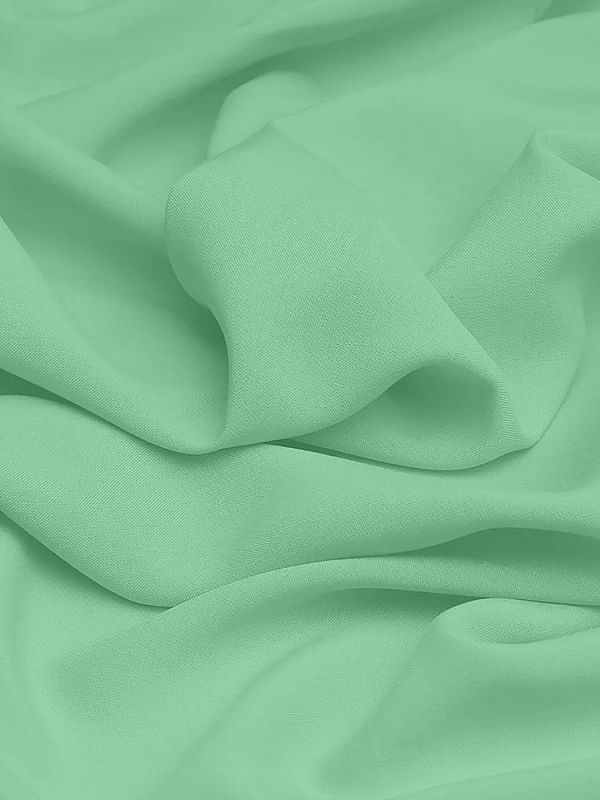 Штапель 110 г/м², 145 см / 2 метра, TBY-Vi-30-40.2, цв.40 св.зеленый