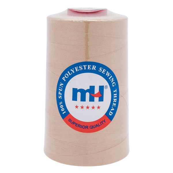 Нитки швейные Euron mH 40/2, 5000 ярд, 1456 кремовый, 1 катушка