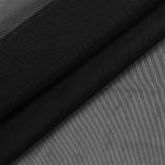 Сетка бельевая эластичная 80 г/м², шир.160 см / 1 метр, 068 170 черный /068.170.1/